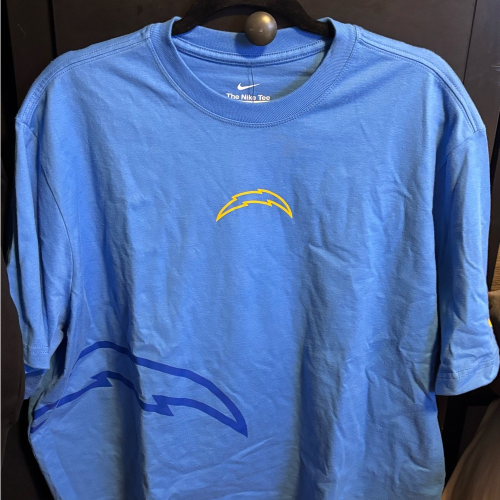 Nike Blue and Yellow Short Sleeve Tees